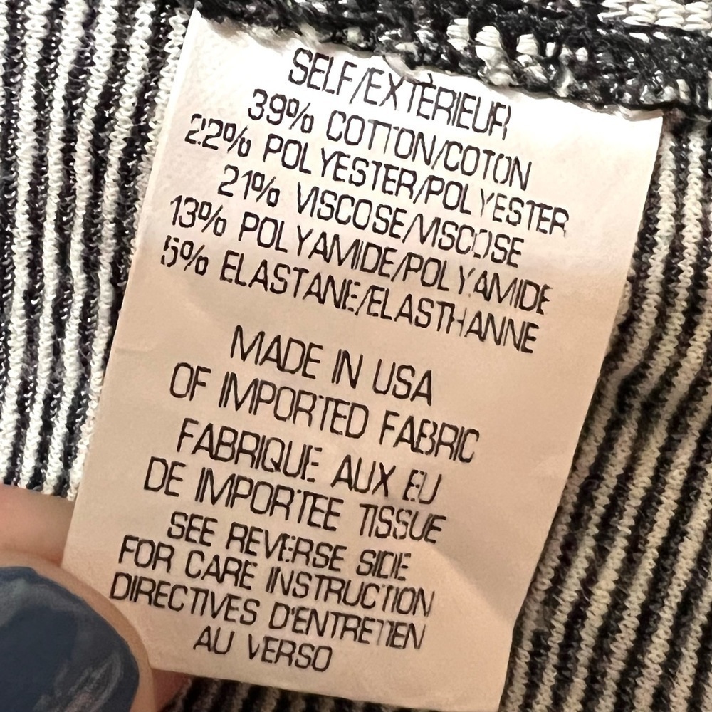 Theory Gray Print Professional Career A-Line Dress Size 10 - Picture 9 of 10